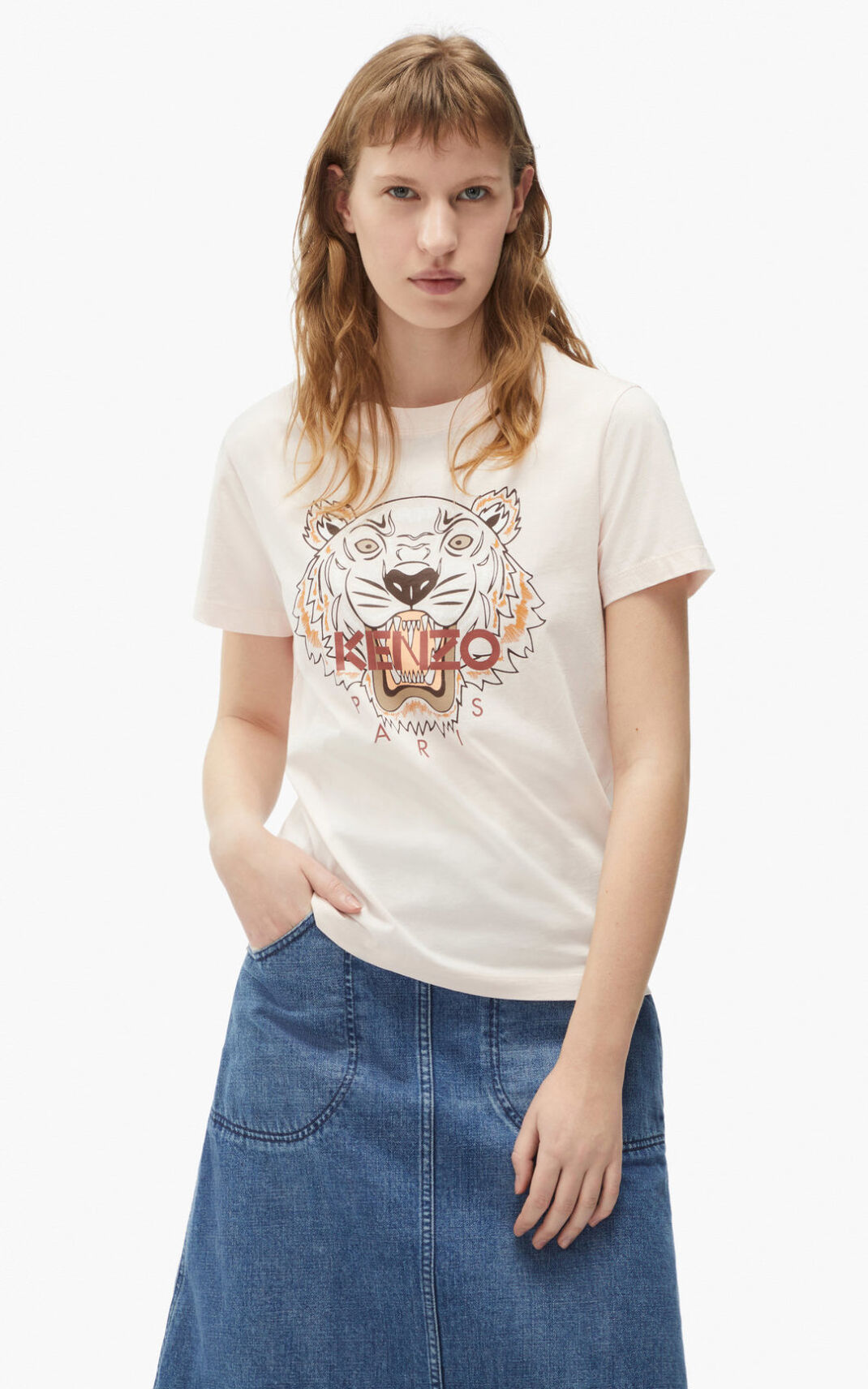 Camiseta 2025 kenzo rosa